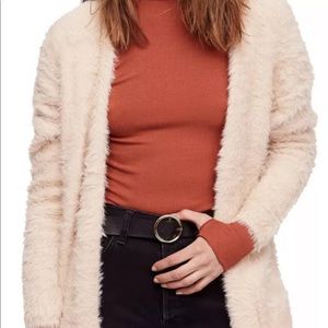 Free People Fuzzy Cardigan